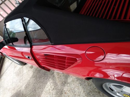 Restauracion Ferrari Mondial pulido 5
