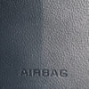 Clos up airbag sign on a cars dashboard